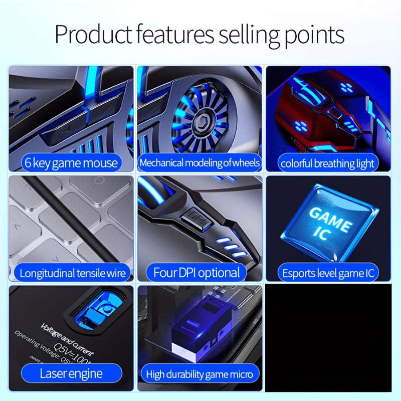 Mouse Color Black  Model Audio Version