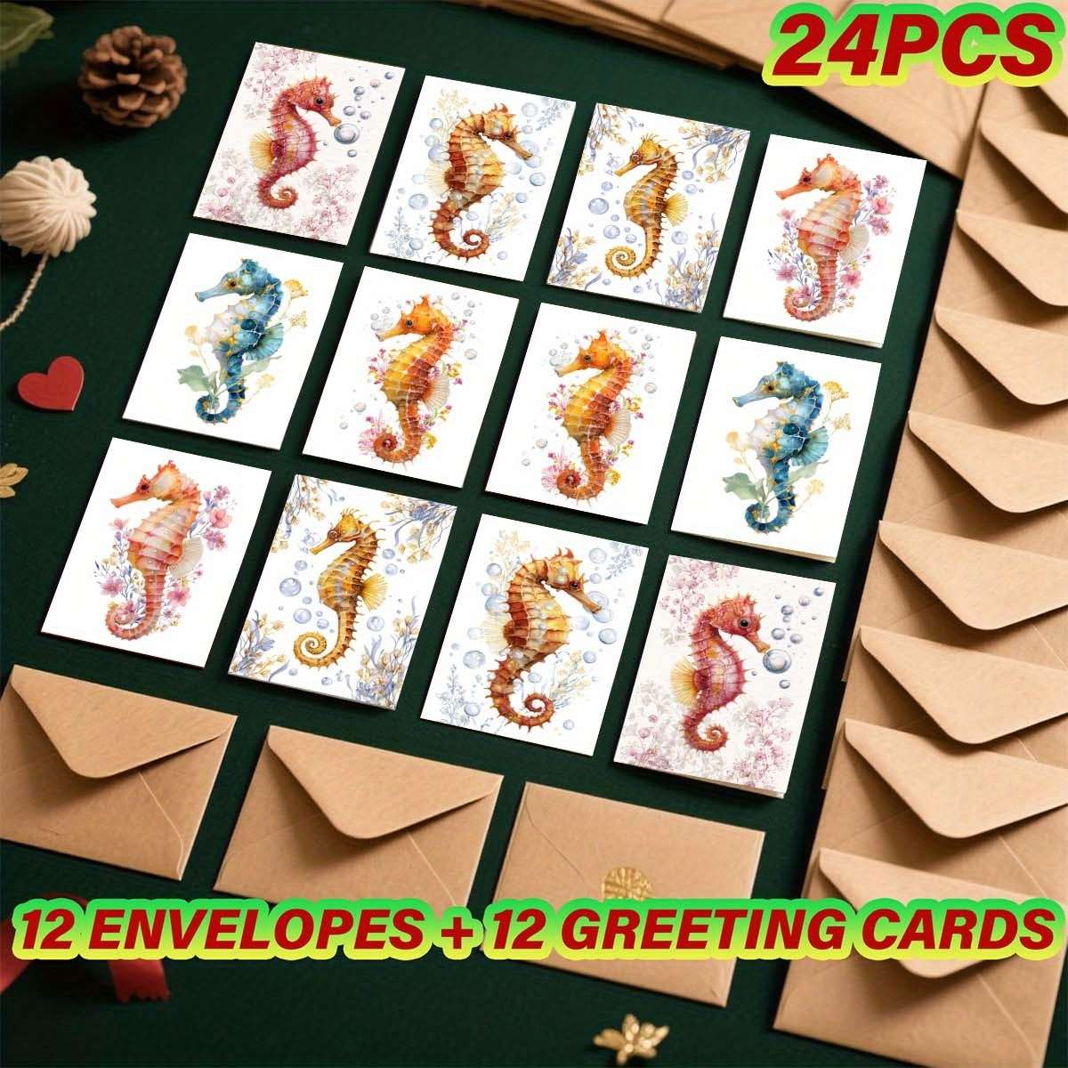 Greeting Cards Quantity 6Pcs