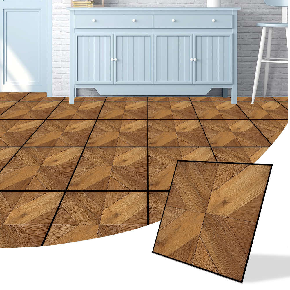 Self Adhesive Floor Stickers 30.0X30.0Cm 10Pcs