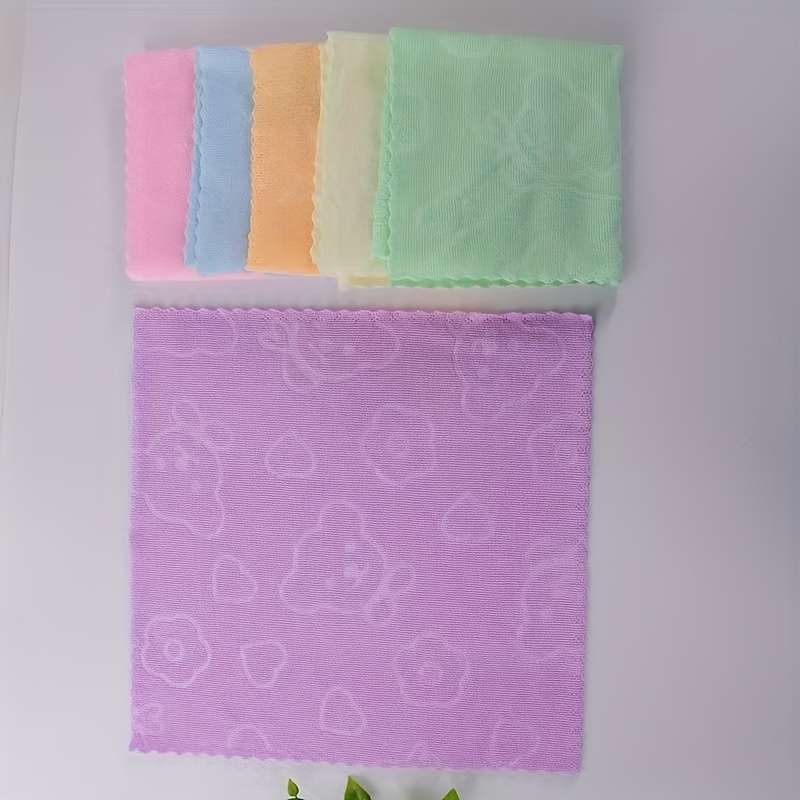 Towel Color Random 5 Pieces Sizescouring Pad