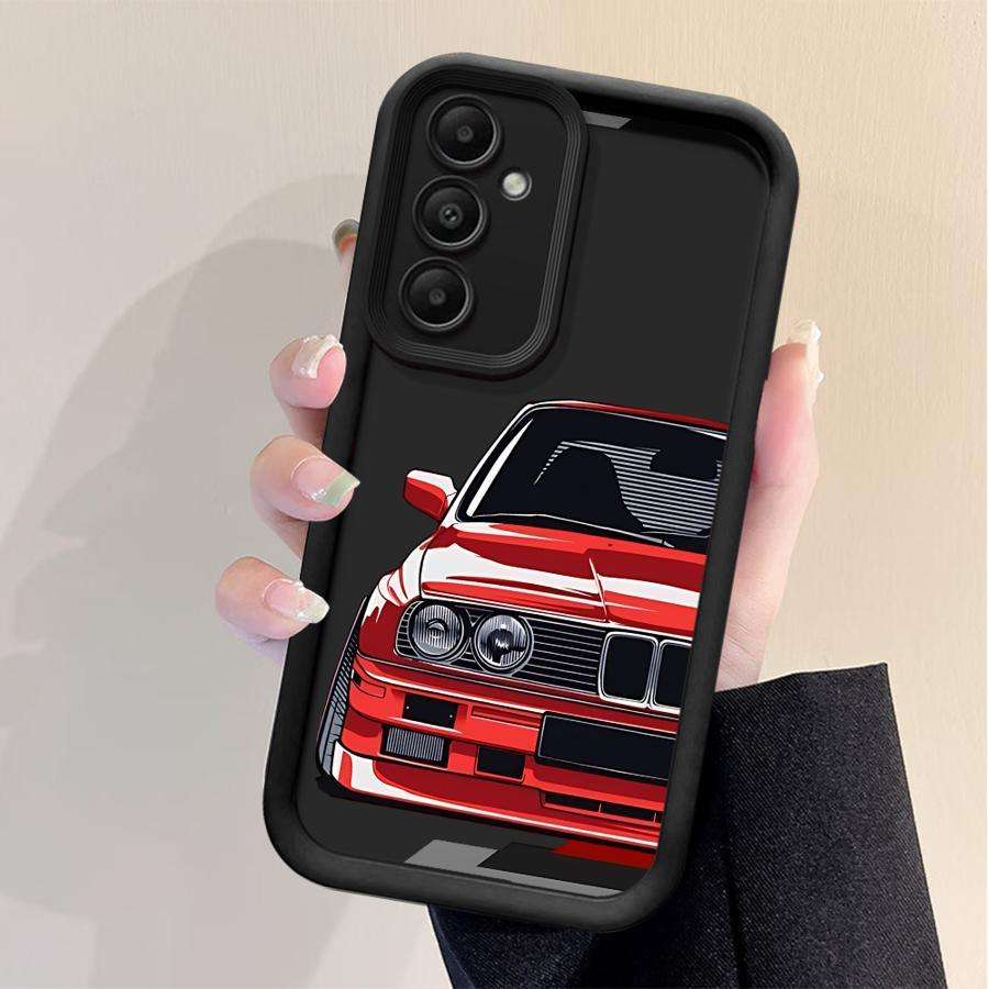 Phone Case Black Compatible Model Galaxy A7 2018