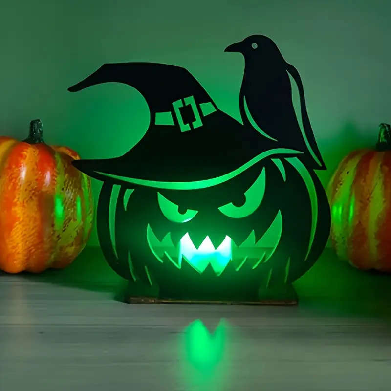 Halloween Decorations Color Pumpkin Head