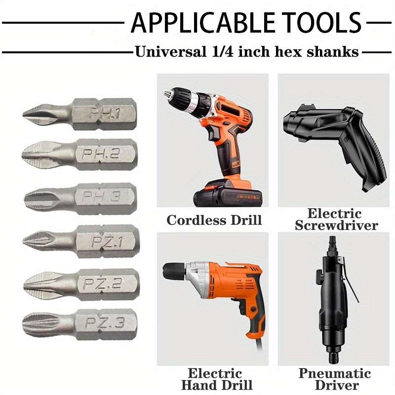 Screwdriver Bit Tool Set Quantity 12Pcs