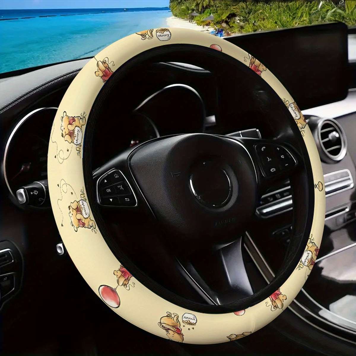 Car Steering Wheel Cover
