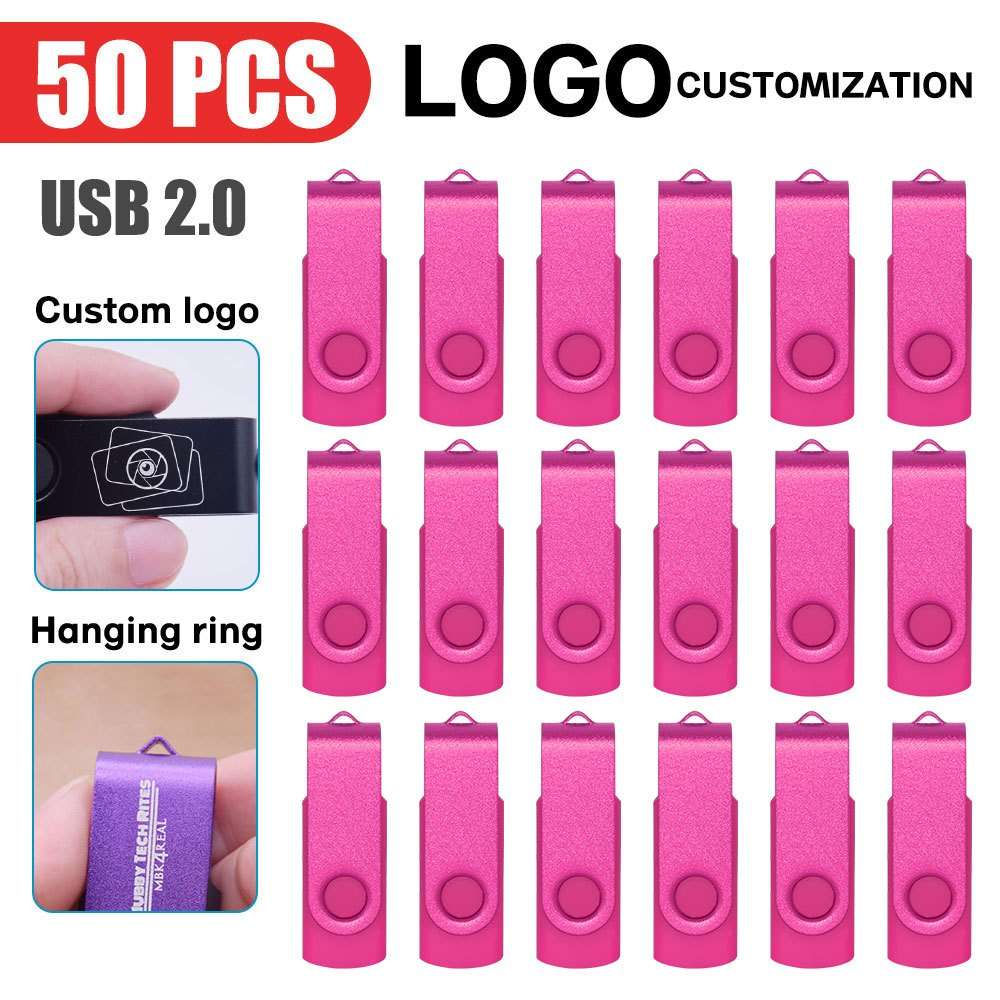 Usb Flash Drive Color Pink Storage 2Gb
