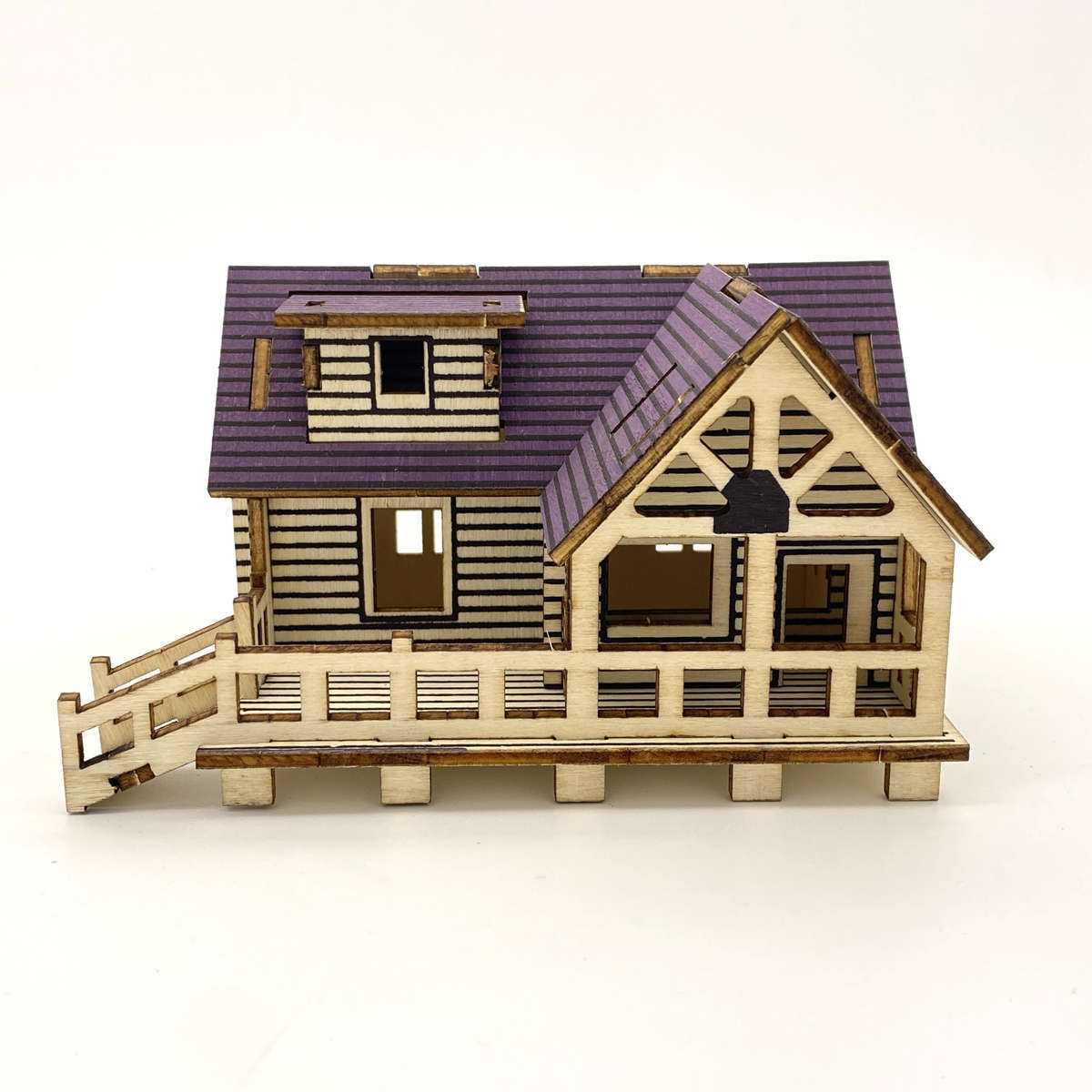 3D Building Model Puzzle Set
