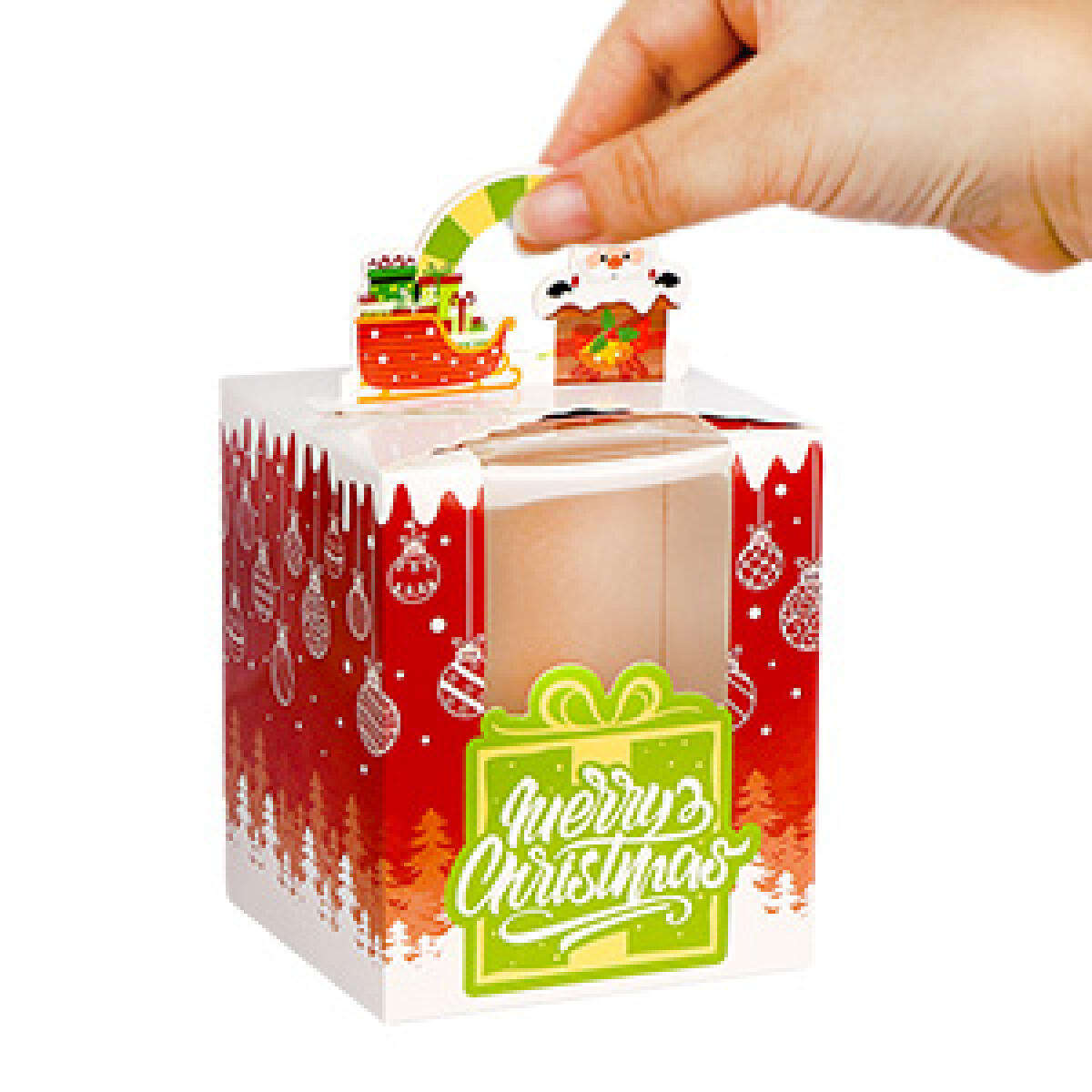 Christmas Gift Boxes Quantity 4Pcs Set