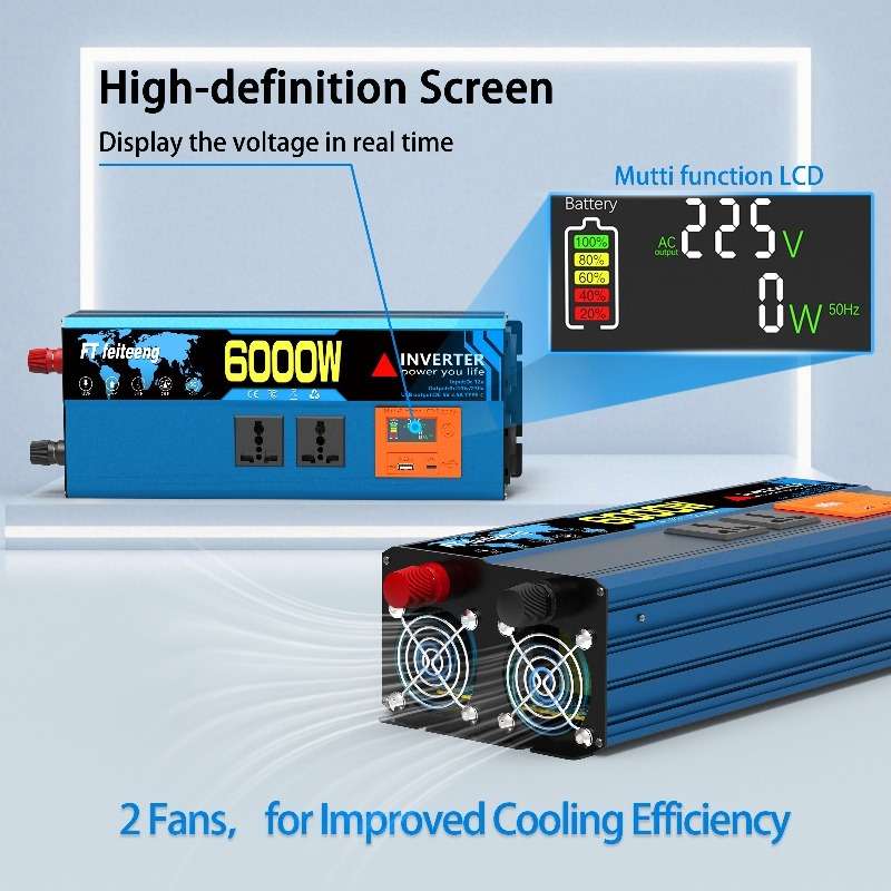 Inverter Model 12V220V 600W