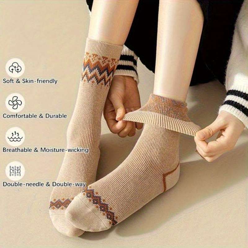 Women S Socks Color 5Pairs Mixed Colors Size Onesize