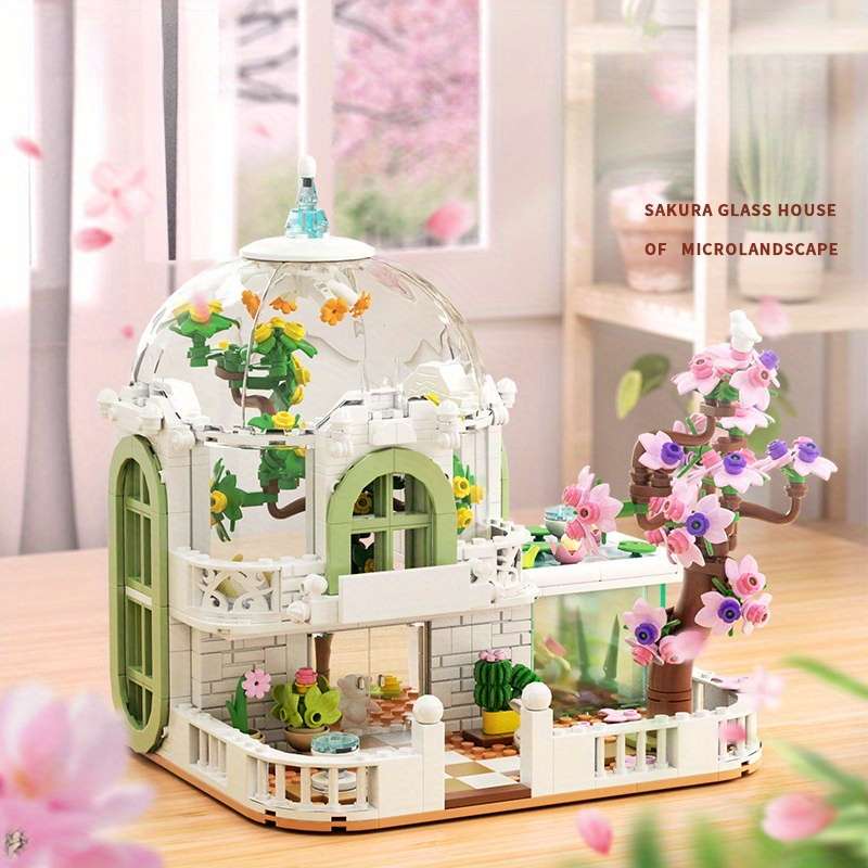Building Toy Architectural Model Toy Set Applicable People Office Or Home Decoration