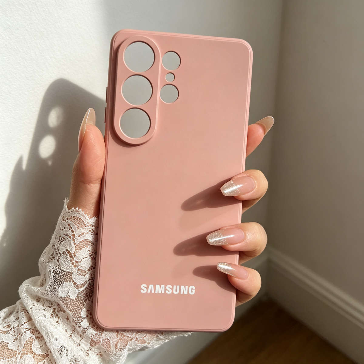 Phone Case Black Compatible Model Galaxy S22 5G