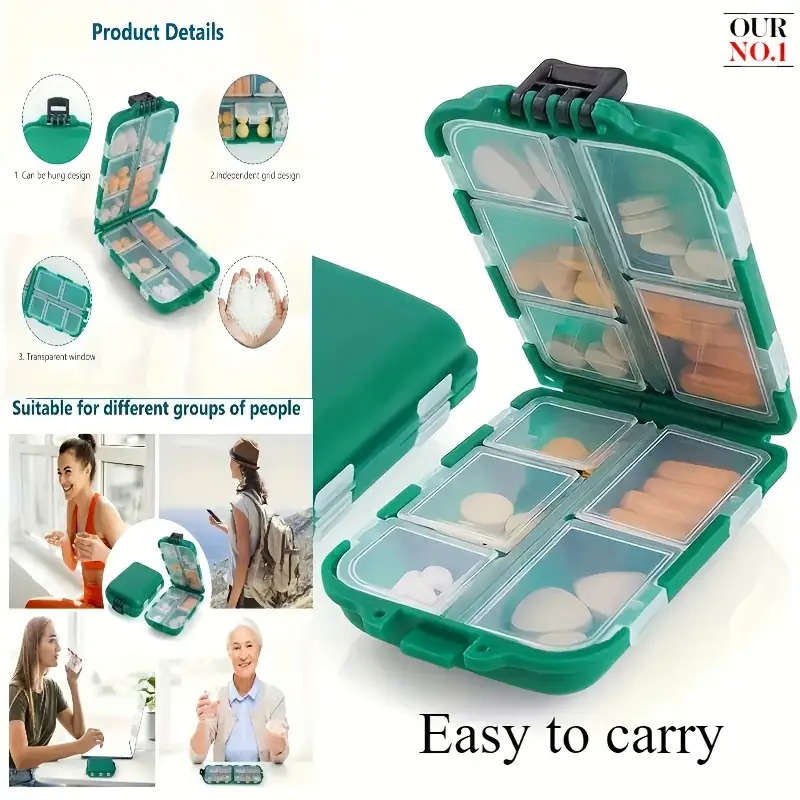 Antibacterial Box 2Pcs Greenblack