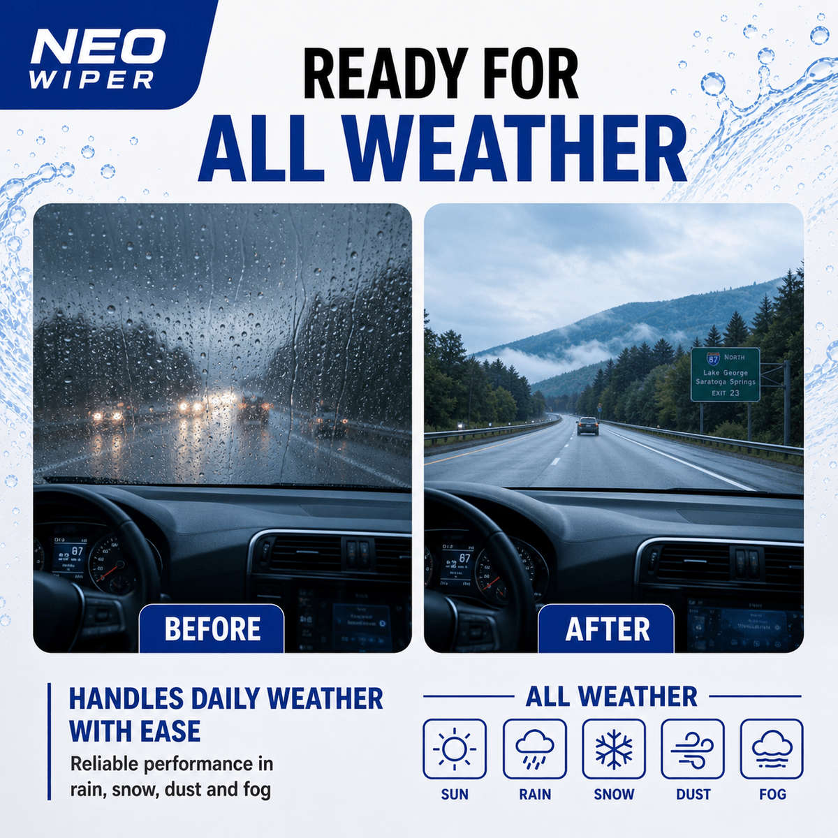 Windshield Wipers Quantity 48.26Cm 5Pcs