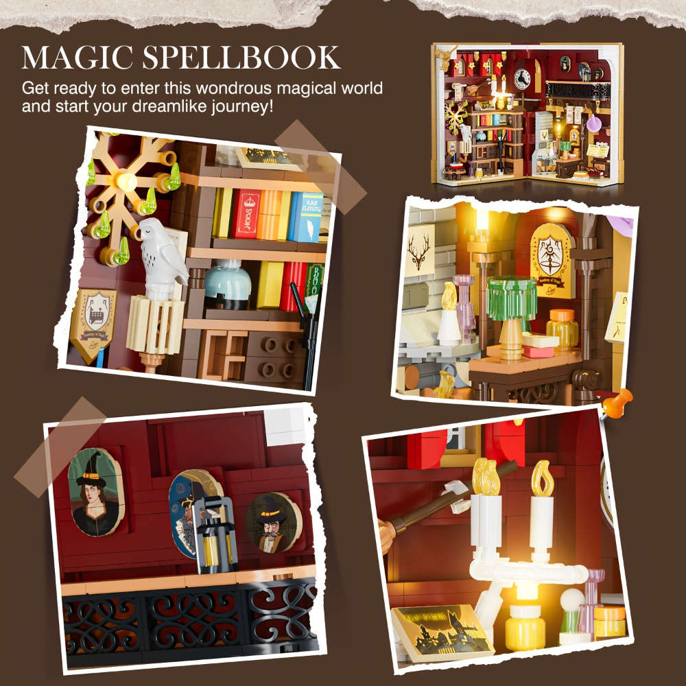 3D Building Model Puzzle Set Model Wlz 3104