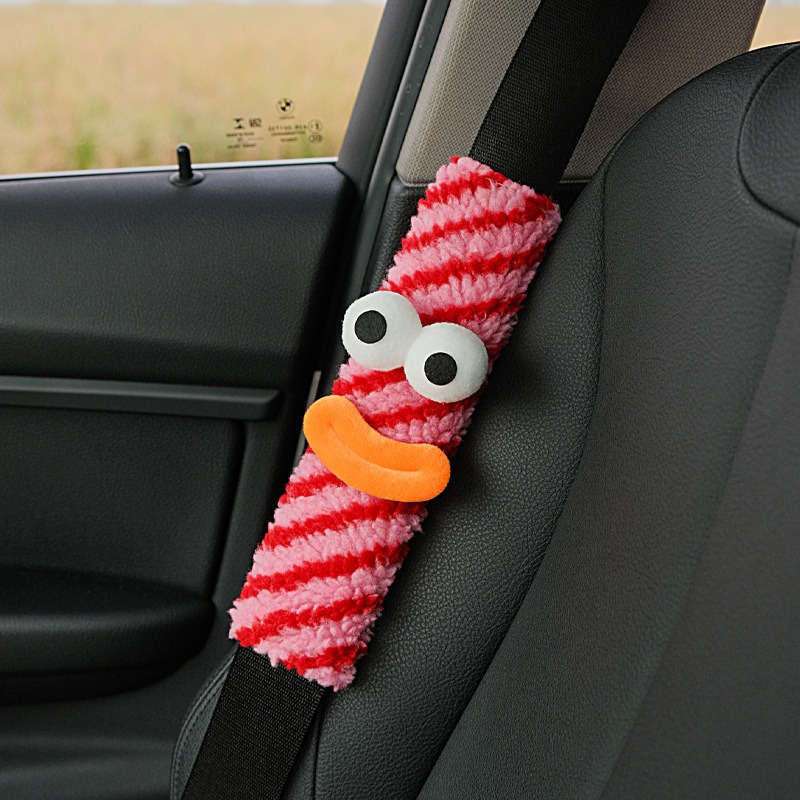 Car Seat Belt Covers 2Pcs Random Color