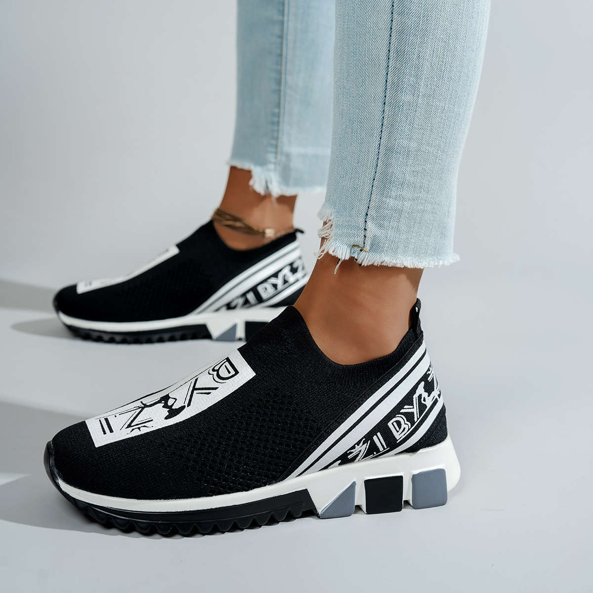 Women S Sneakers Color Black Sizeuk 5