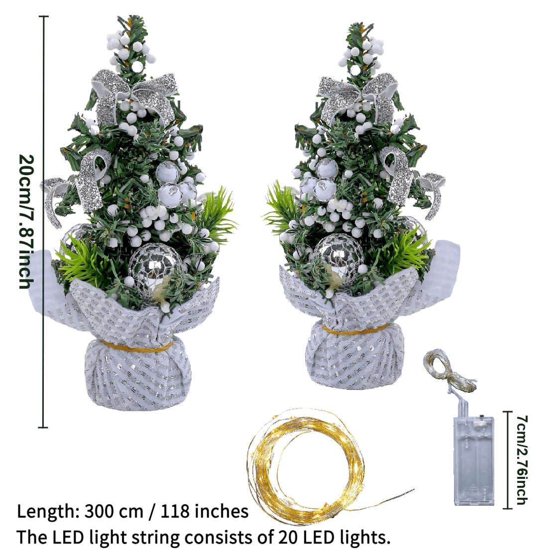 Christmas Lights Red Quantity 3Pcs