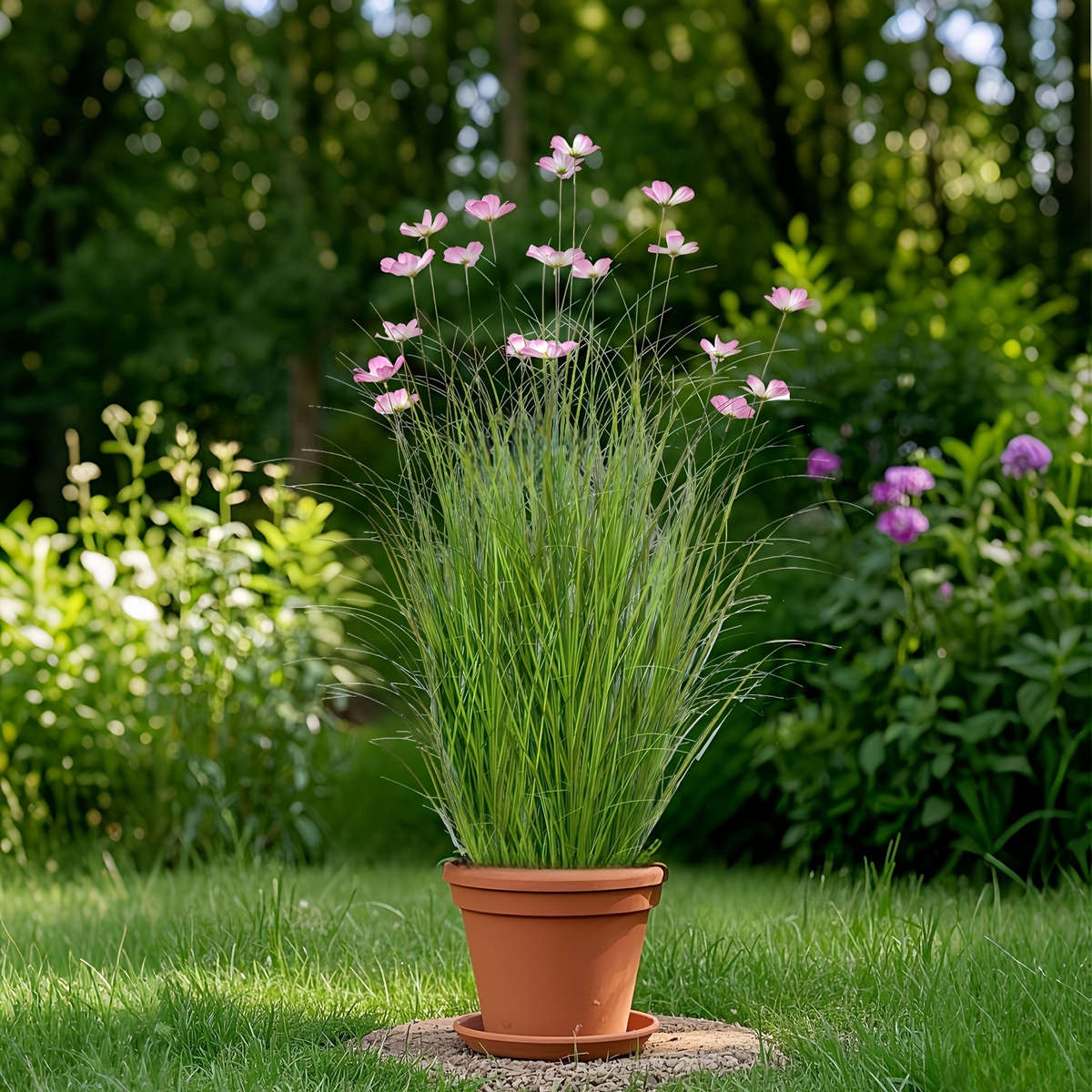 Simulated Flower Style Modern Style Items5Pcssimulated Grass