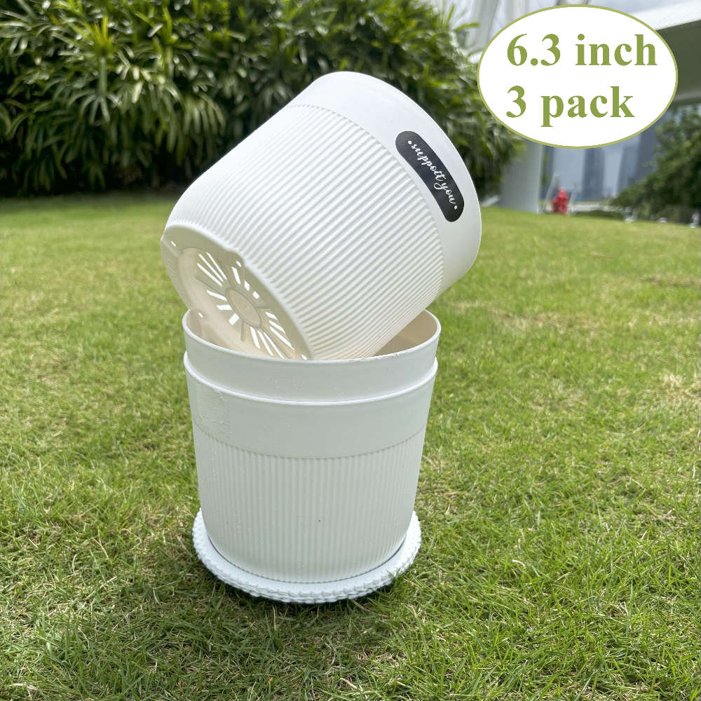 Flowerpot Size 16.0 Cm Quantity3Pack