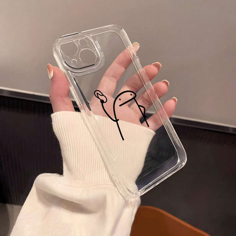White For iPhone Phone Case