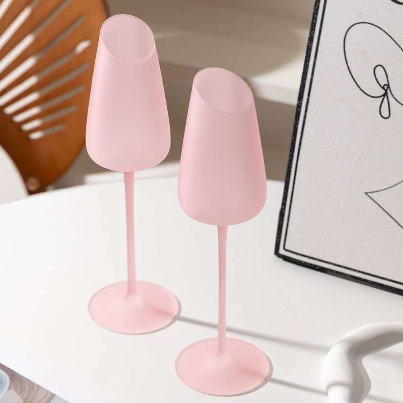 Water Cup Color Pink Items1 Red Wine Glass