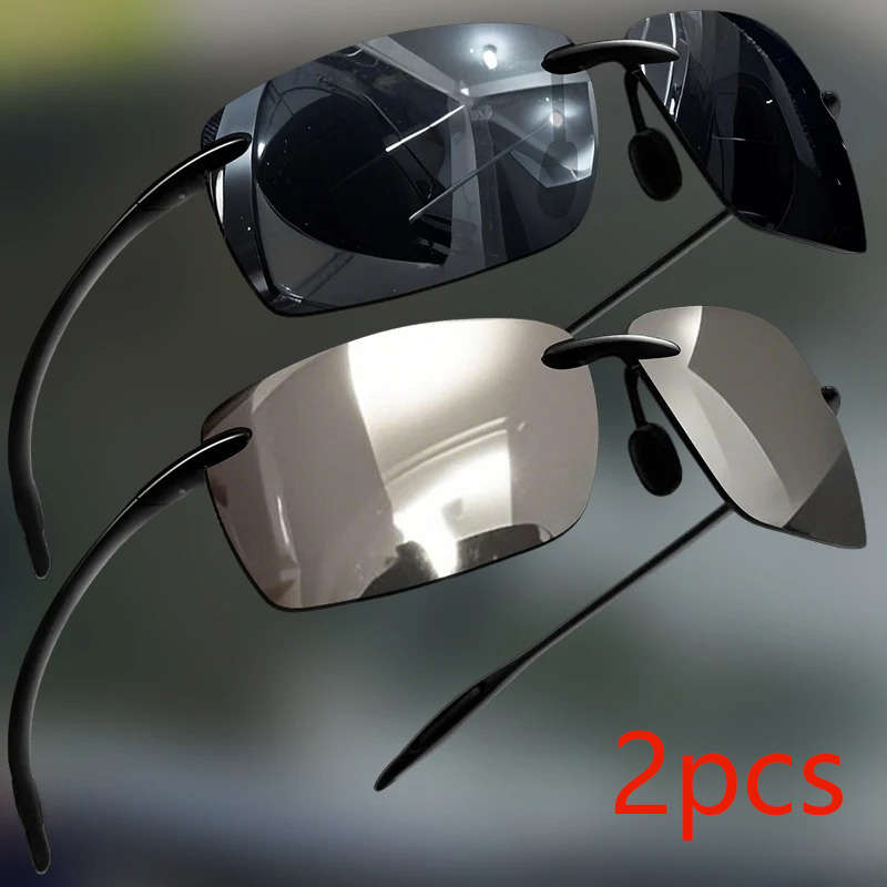 Cycling Glasses Color 2Pcs Black Blue