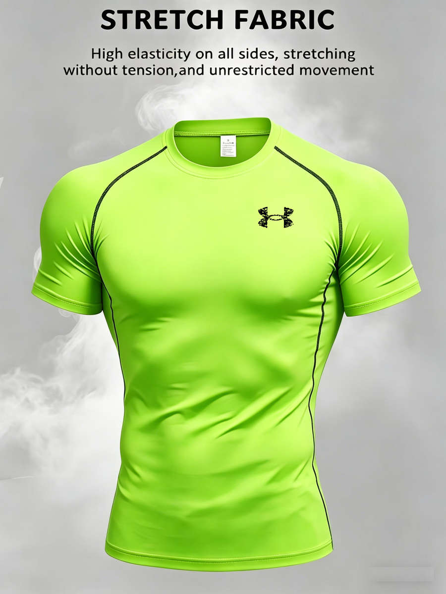 Men S Clothing Color Green Short Sleeve Size Uk S
