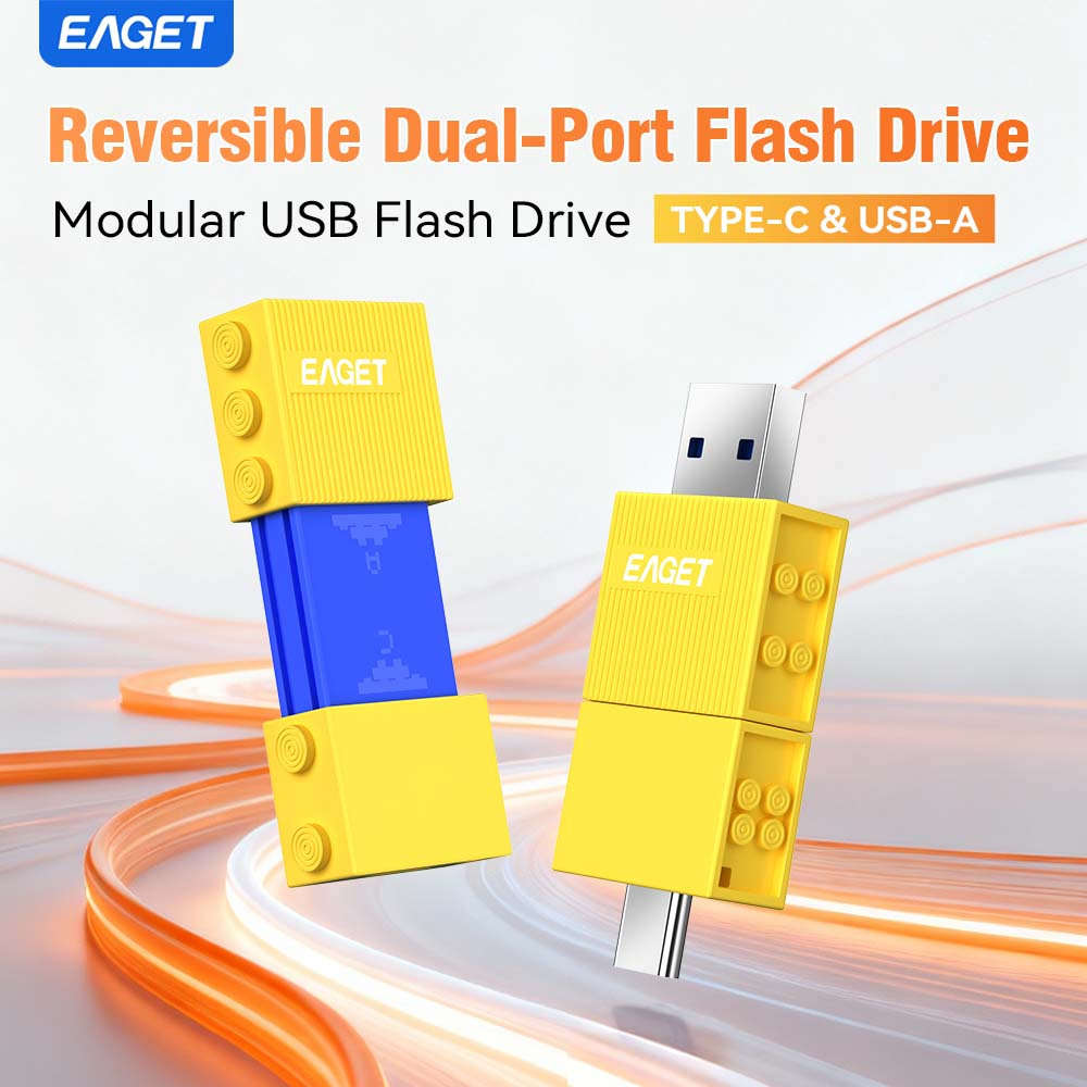 Usb Flash Drive Color Yellow White Storage 64Gb