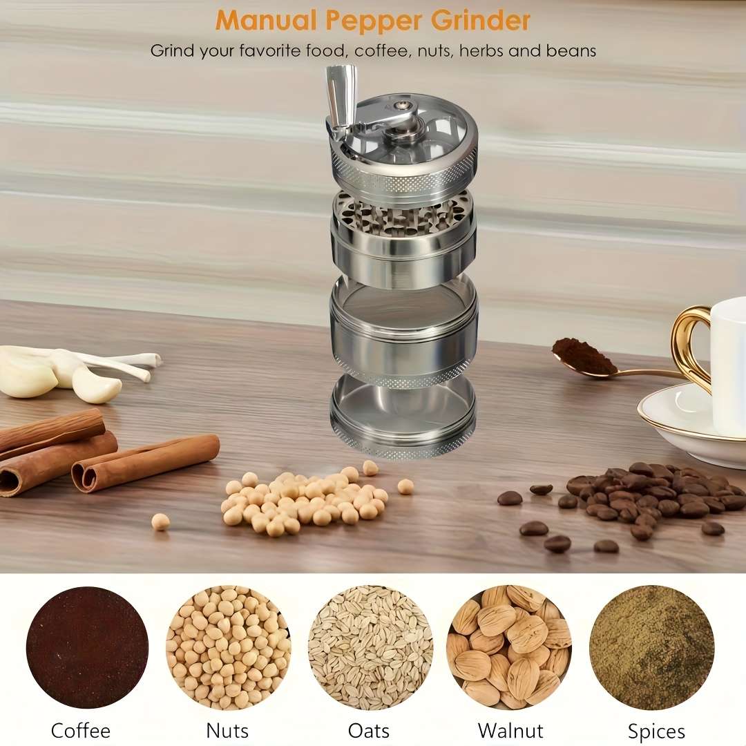Grinder Color Silvery Size1