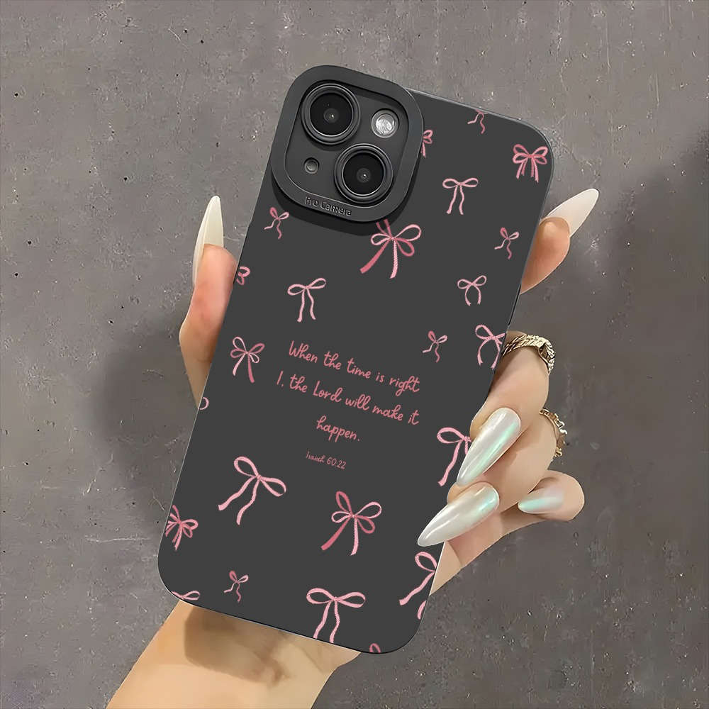 Black For iPhone Phone Case