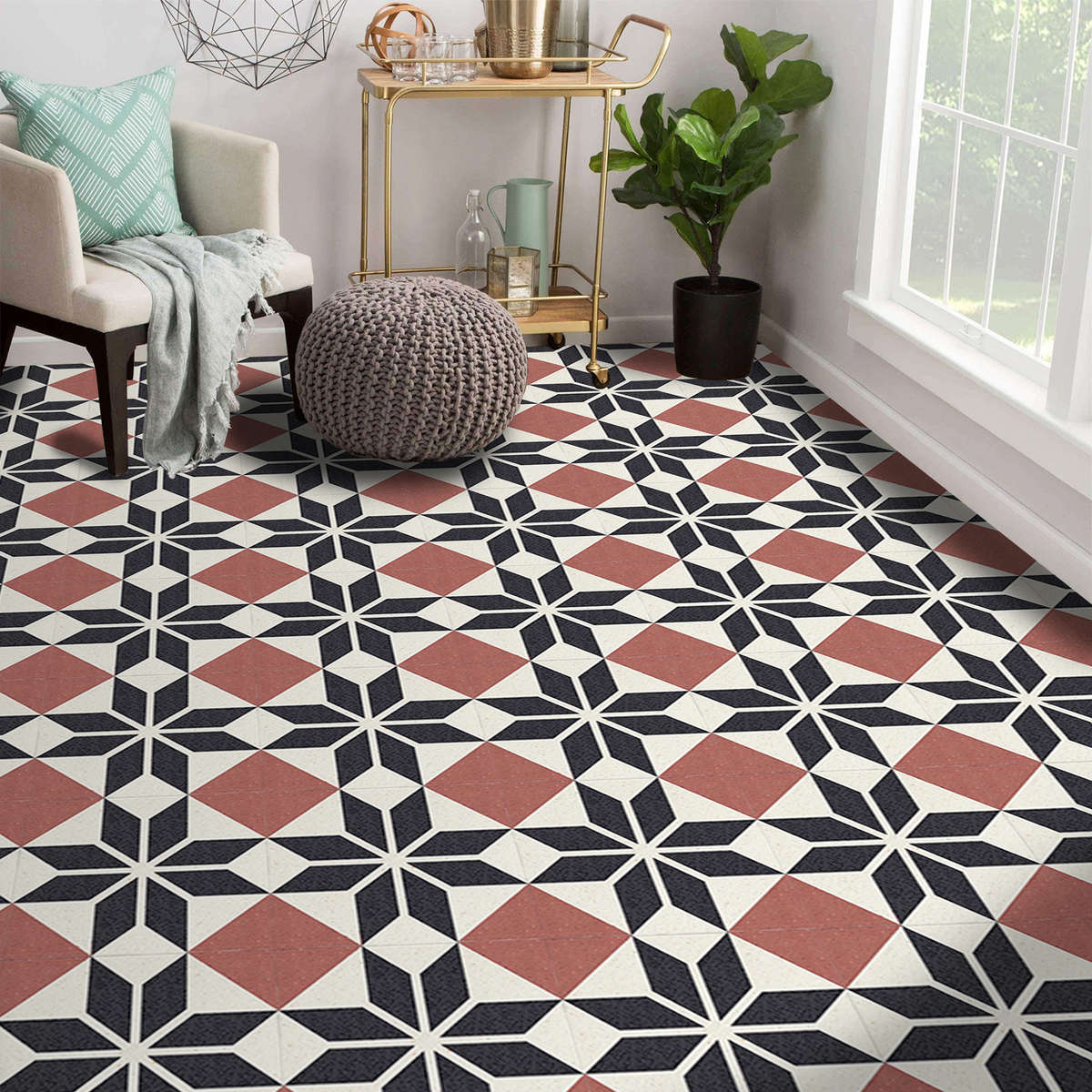 Self Adhesive Floor Stickers Ds20 1236