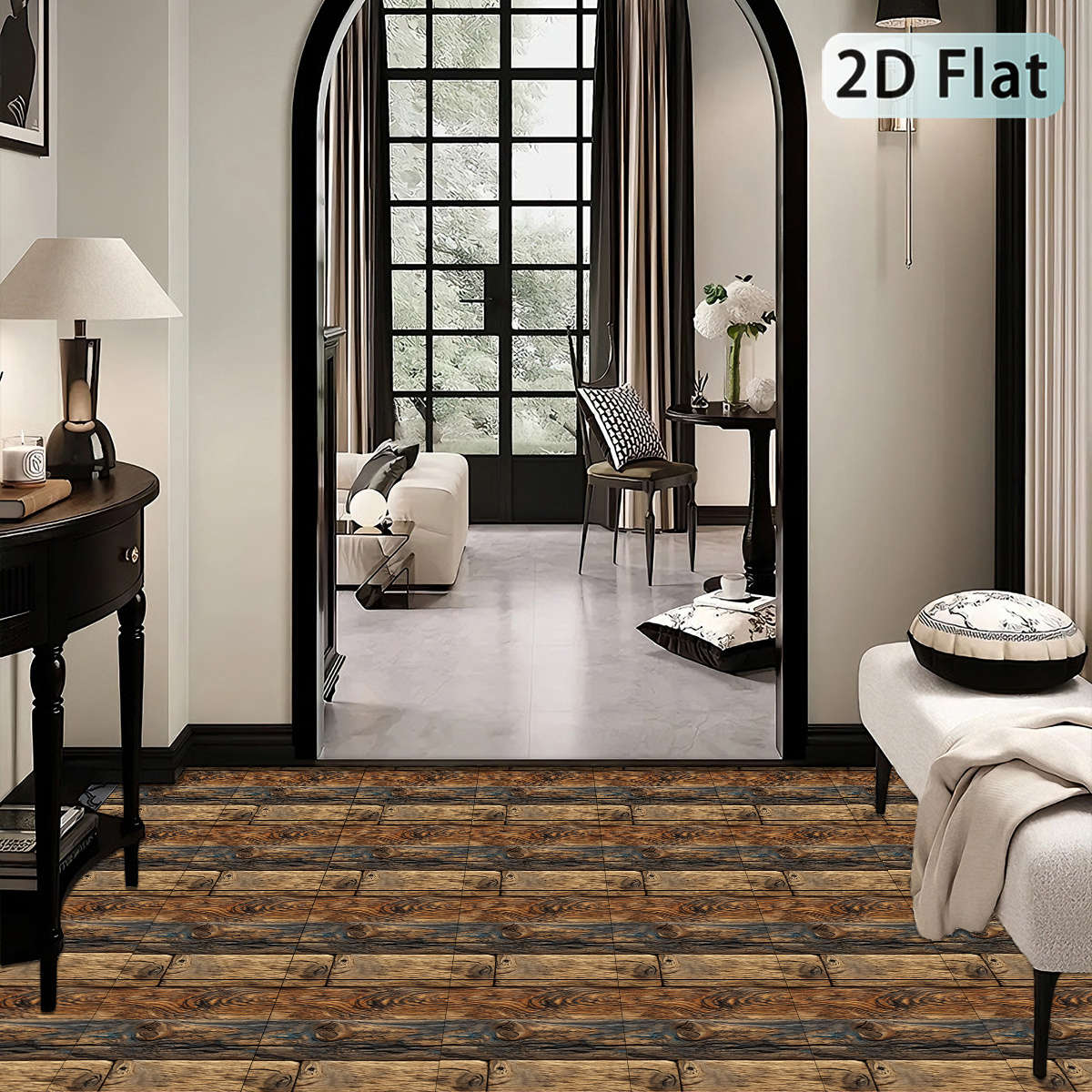 Self Adhesive Floor Stickers 30.0*30.0Cm*12Pcs
