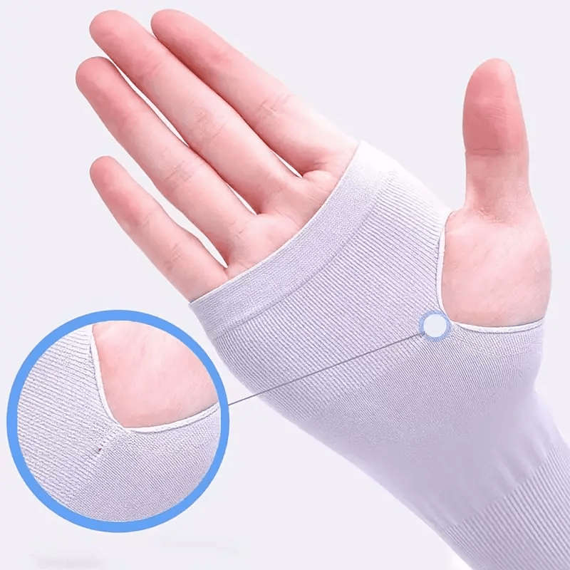 Sunscreen Sleeves Color Random Color Quantity 5 Pairs