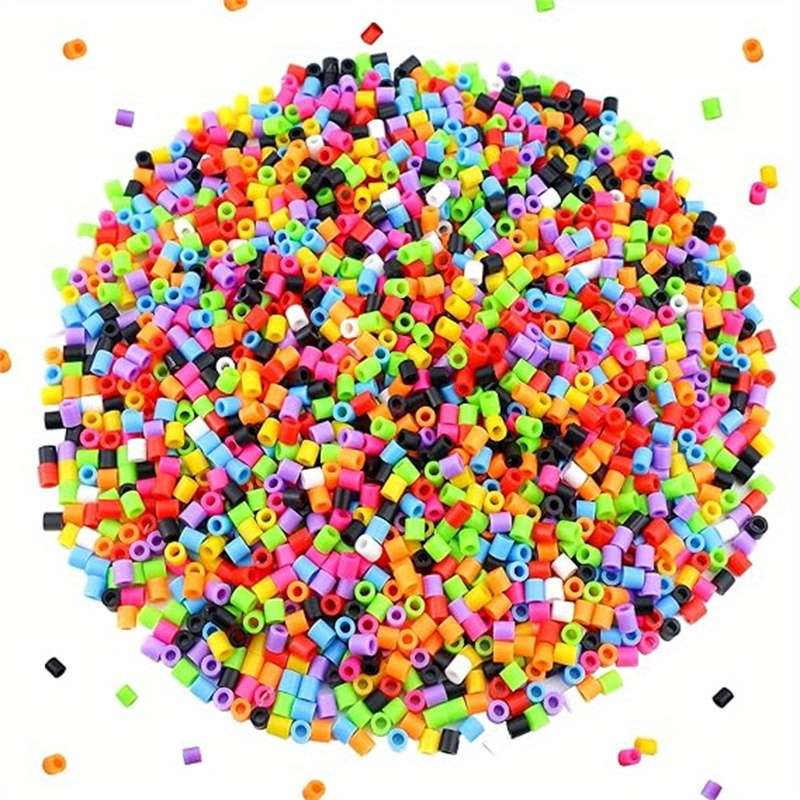 Perler Bead Set Assorted 15 Colors 7500Pcs