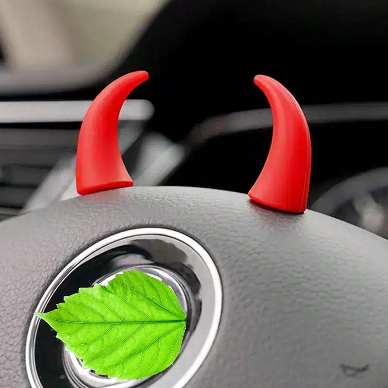 Car Interior Decor 1 Paircolor Red