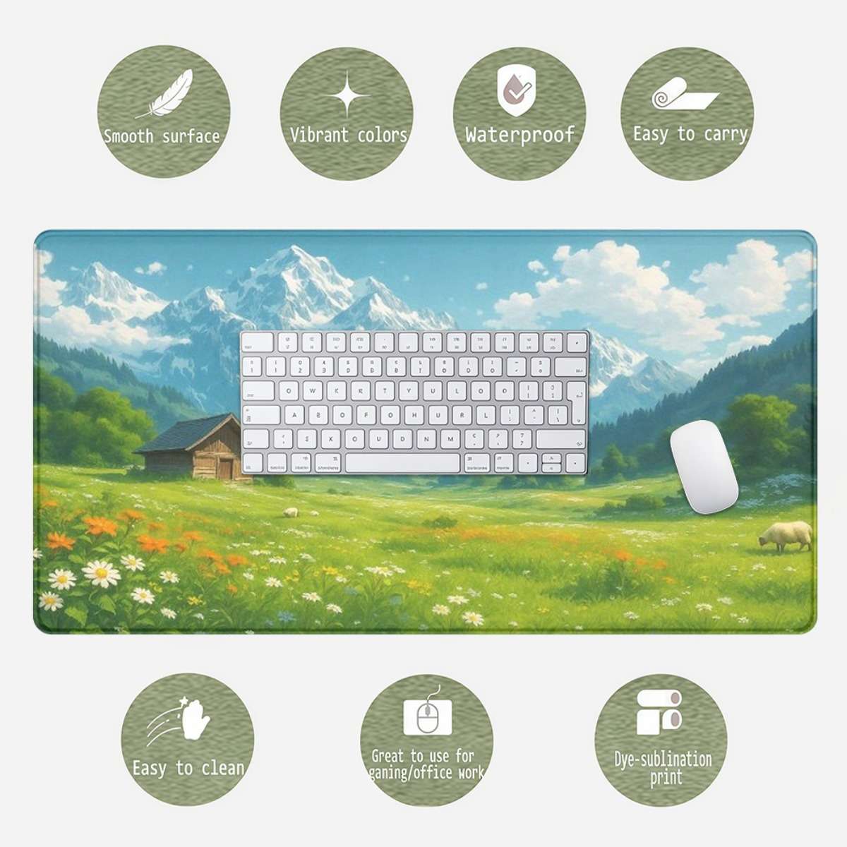 Mouse Pad Size 11.8X31.5In Quantity 1Pc