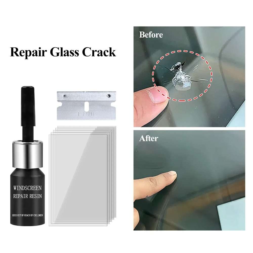 1pc Automotive Glass Crack Repair Fluid