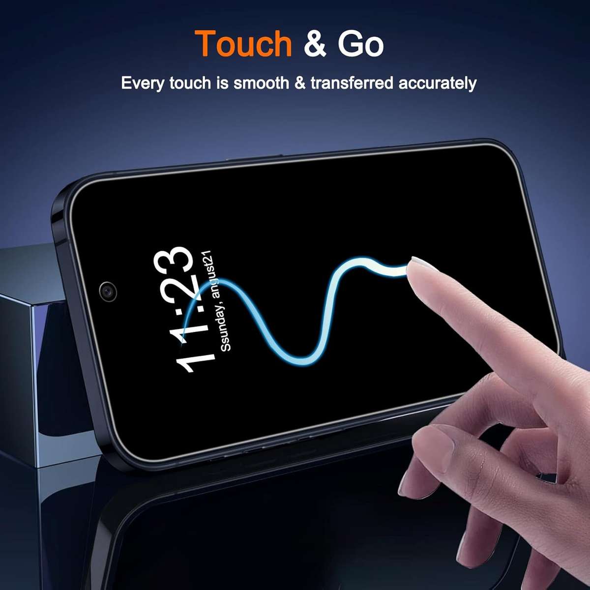 Screen Protector Compatible Model Iphone 17 Quantity 5 Packs