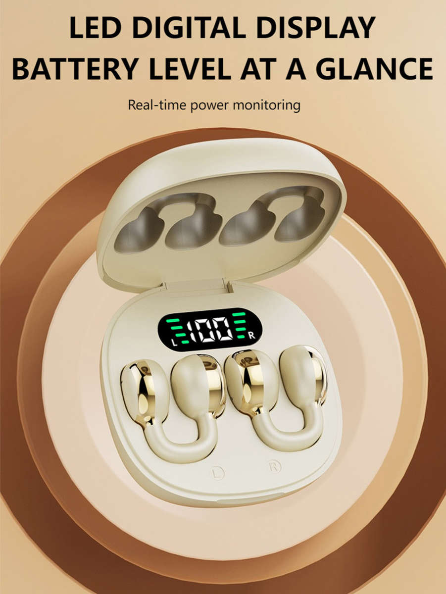 Rechargeable Wireless Earbuds Headphones Headset