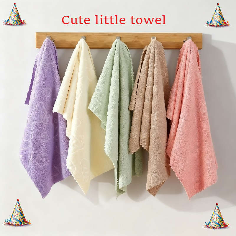 Towel Color Random 5 Pieces Sizescouring Pad