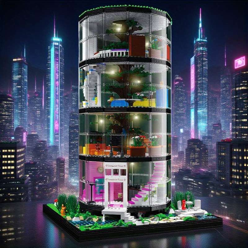 3D Building Model Puzzle Set Model Yx 16013