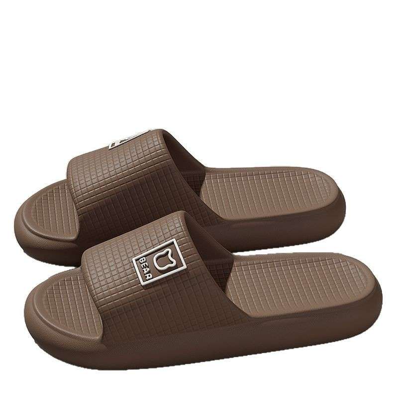 Men Slippers Summer Style Grey Size Uk 7.5