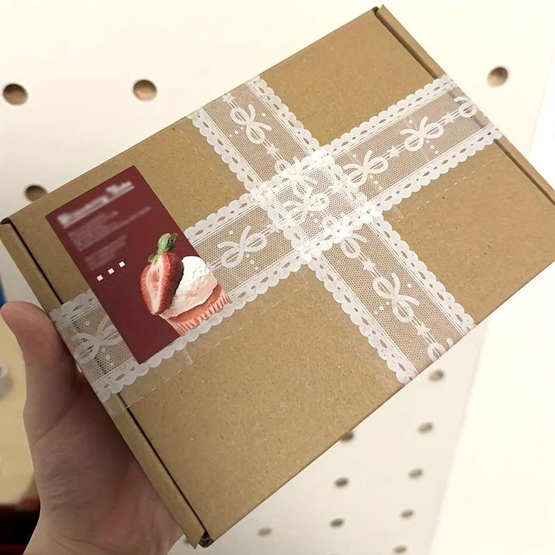 Adhesive Tape Color White Lace Quantity1 Roll