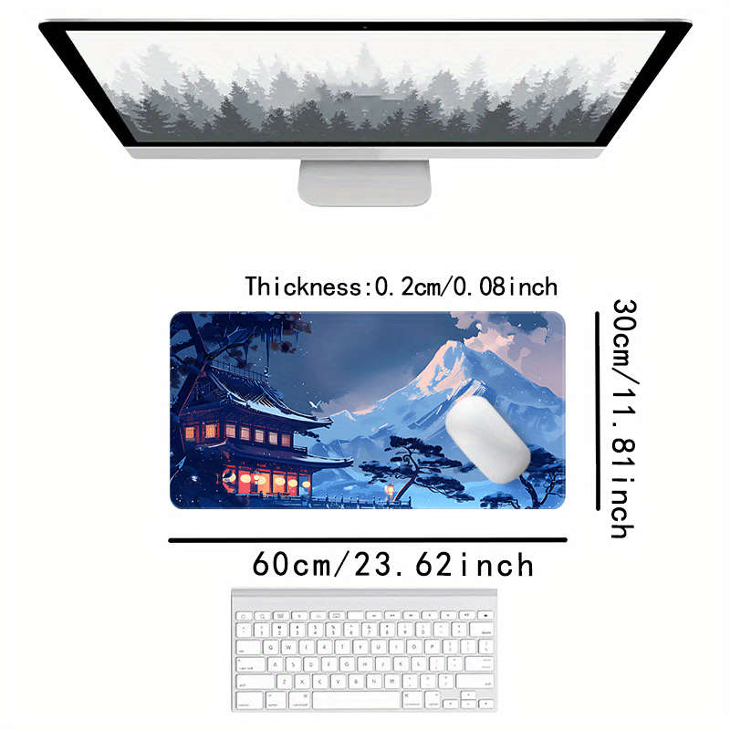 Mouse Pad Size 31.50X11.81Inch