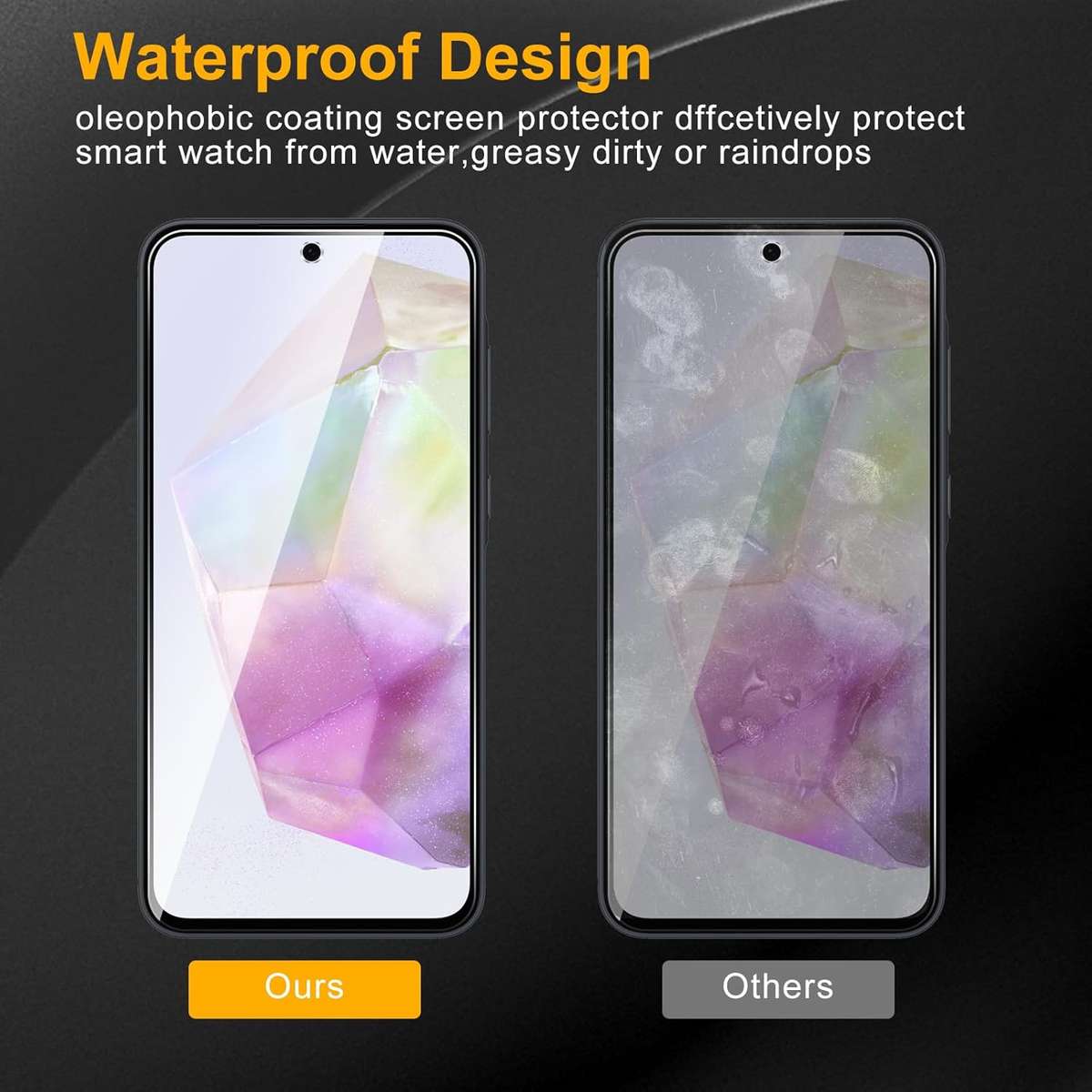 Screen Protector Compatible Model Galaxy S25 Fe Quantity 2Pcs