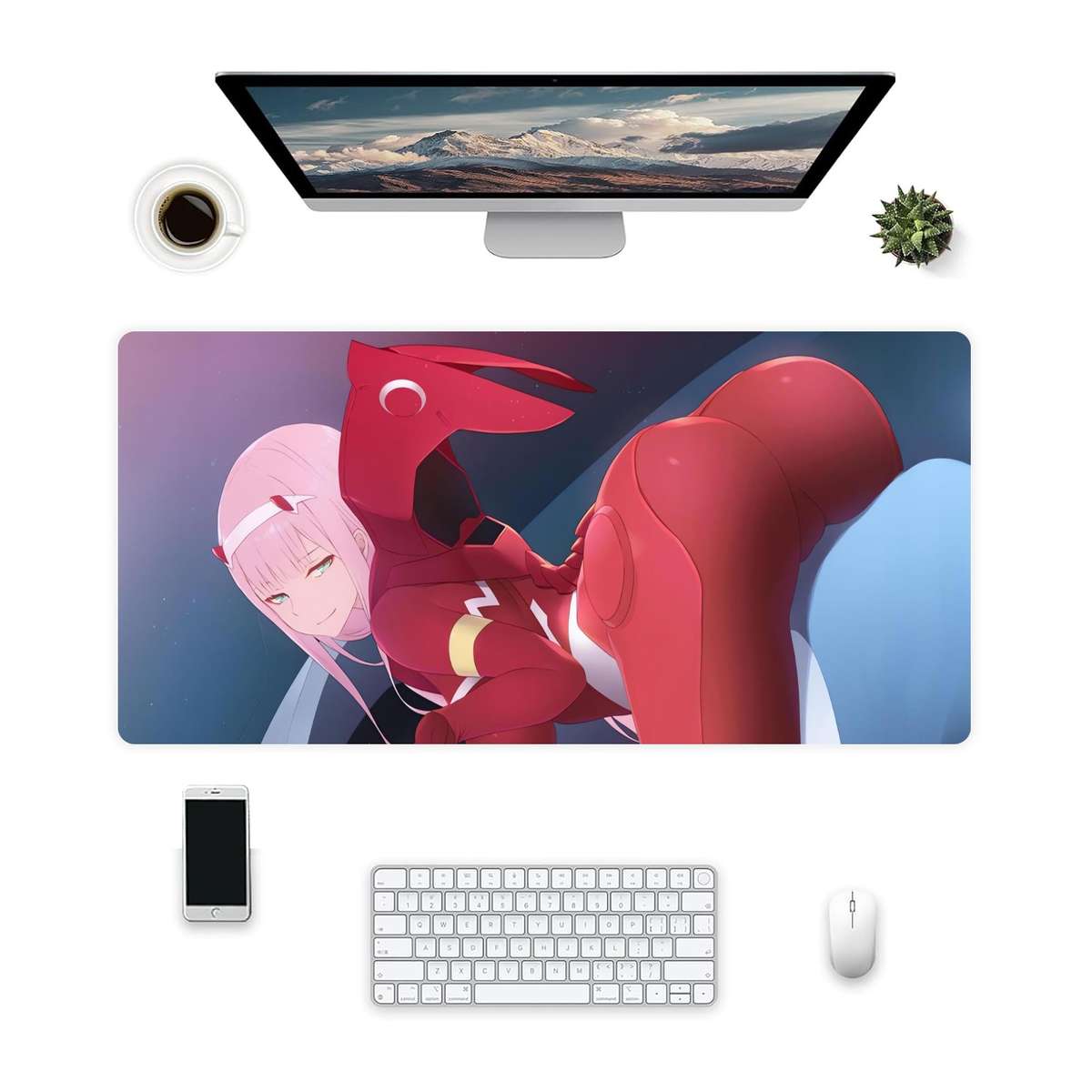 Mouse Pad Color Multicolor Size 80X30Cm