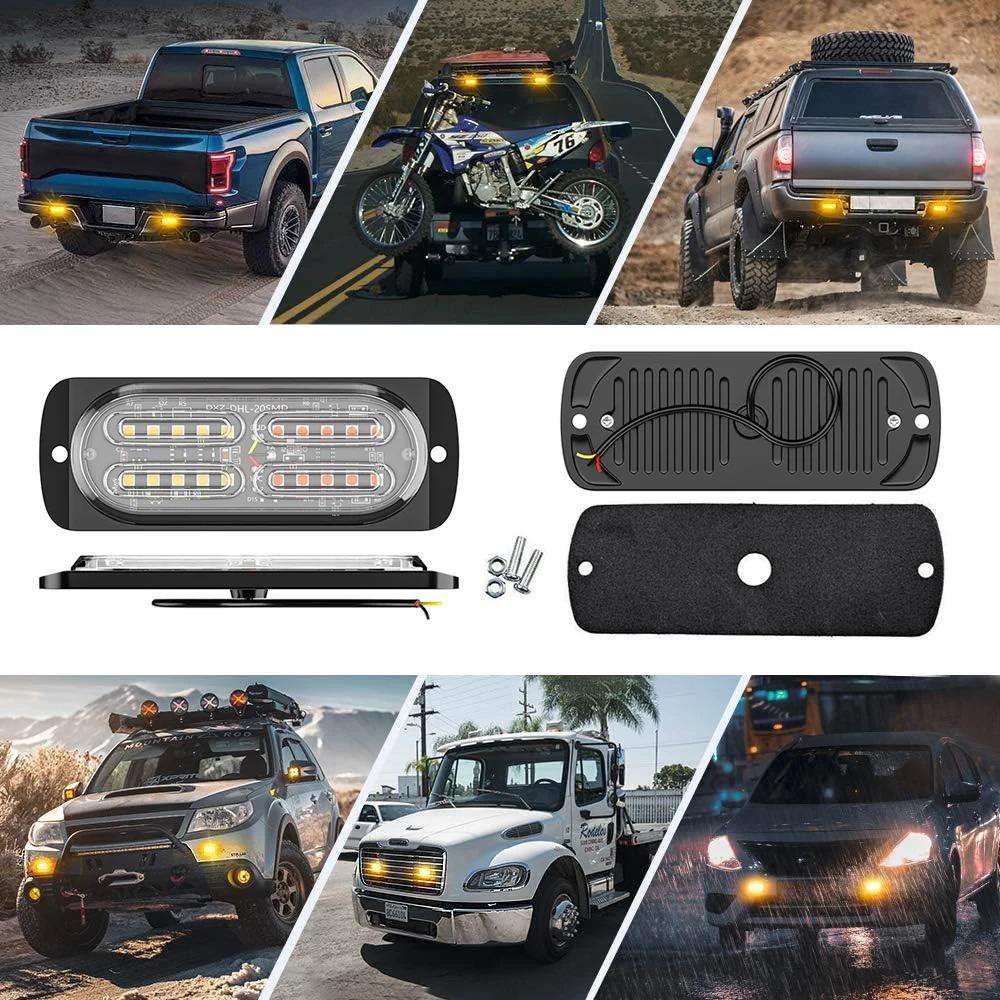 Car Lights Color 2Pcs Yellow