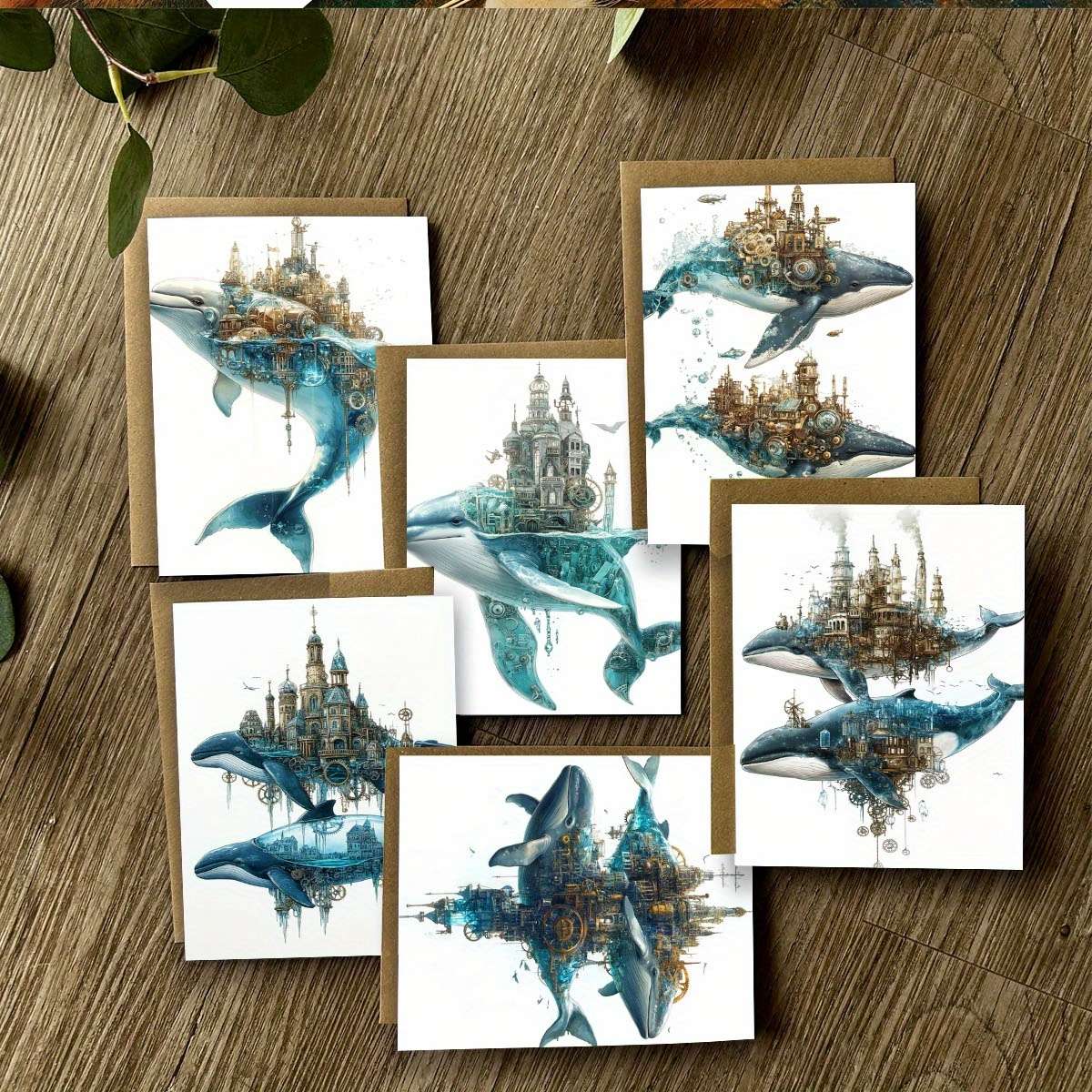 Greeting Cards Quantity 6Pcs