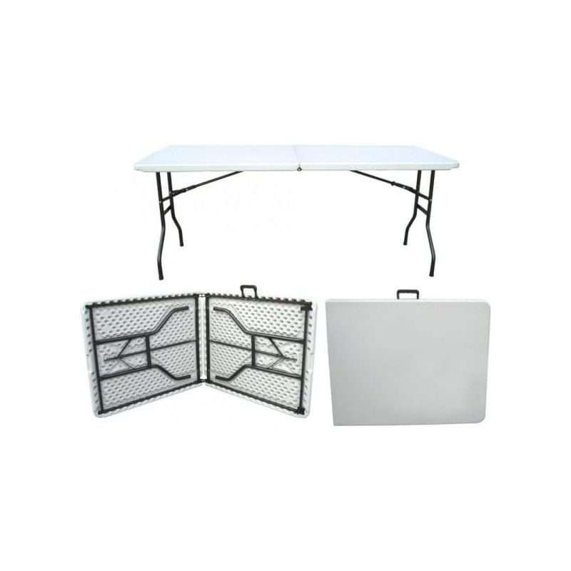 Folding Trestle Table Eclectic Style Convertible Feature Abs Material Default 1