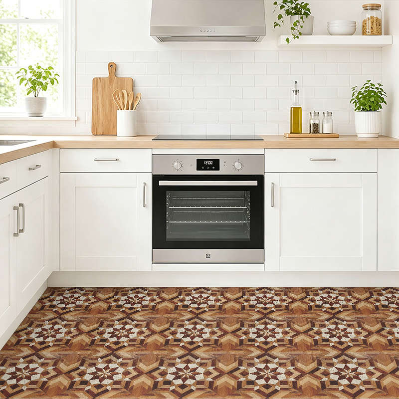 Self Adhesive Floor Stickers 11.81*11.81In30*30Cm